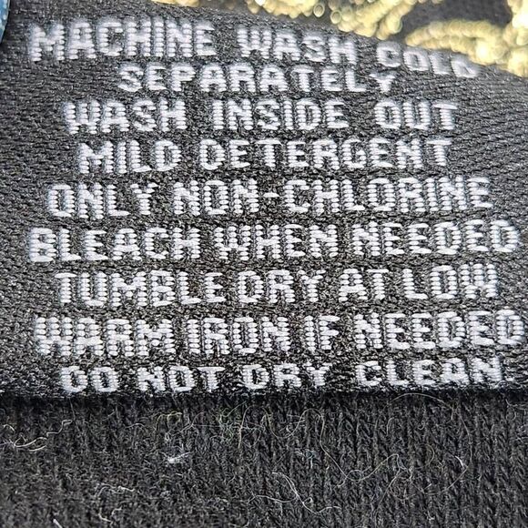 Vintage Royal Army Eagle City print croc long sleeve top Size XL - Picture 8 of 9